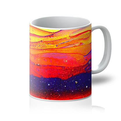 Abstract Sunset Mug