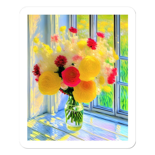 Sunshine Flowers Sticker