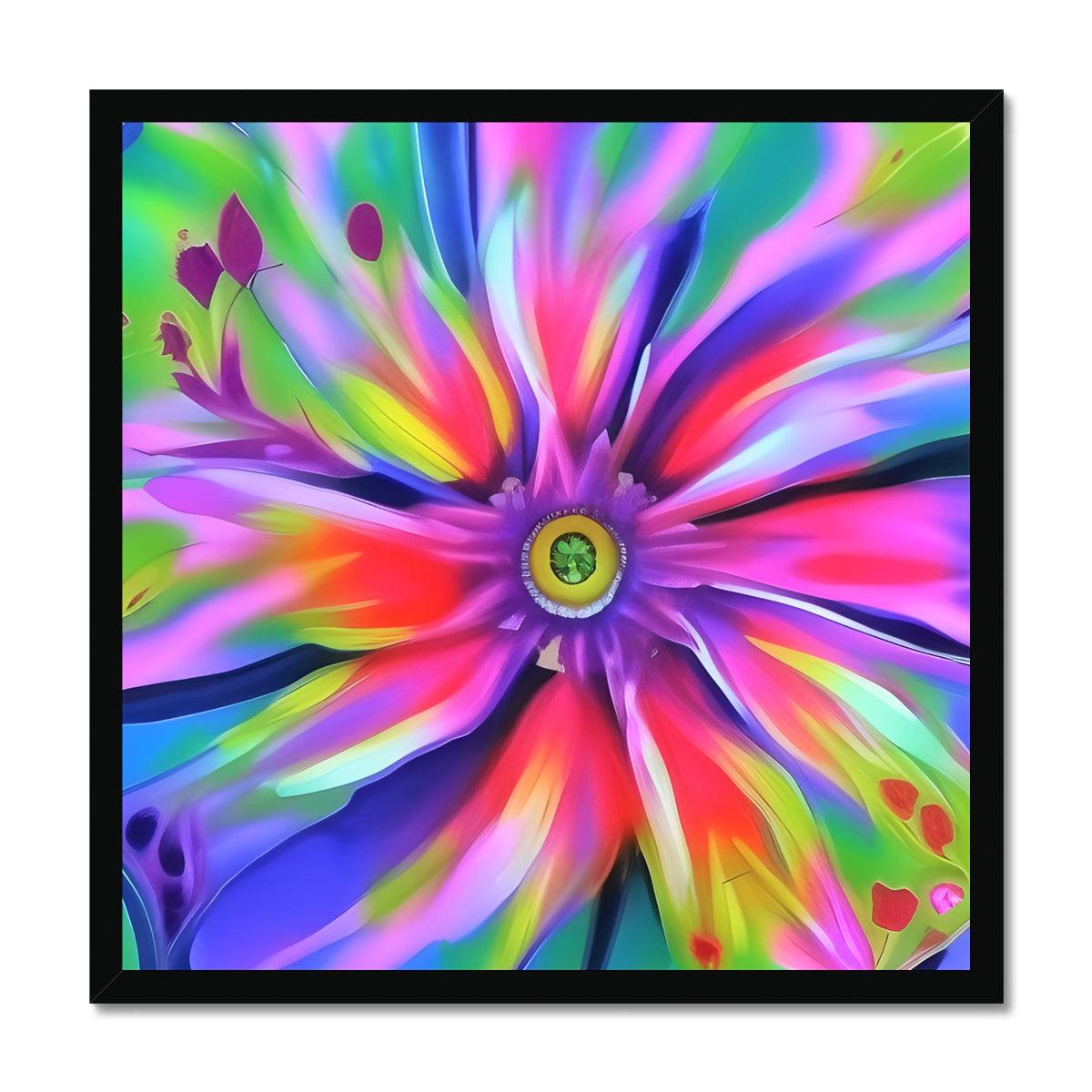 Surreal Flower Framed Print