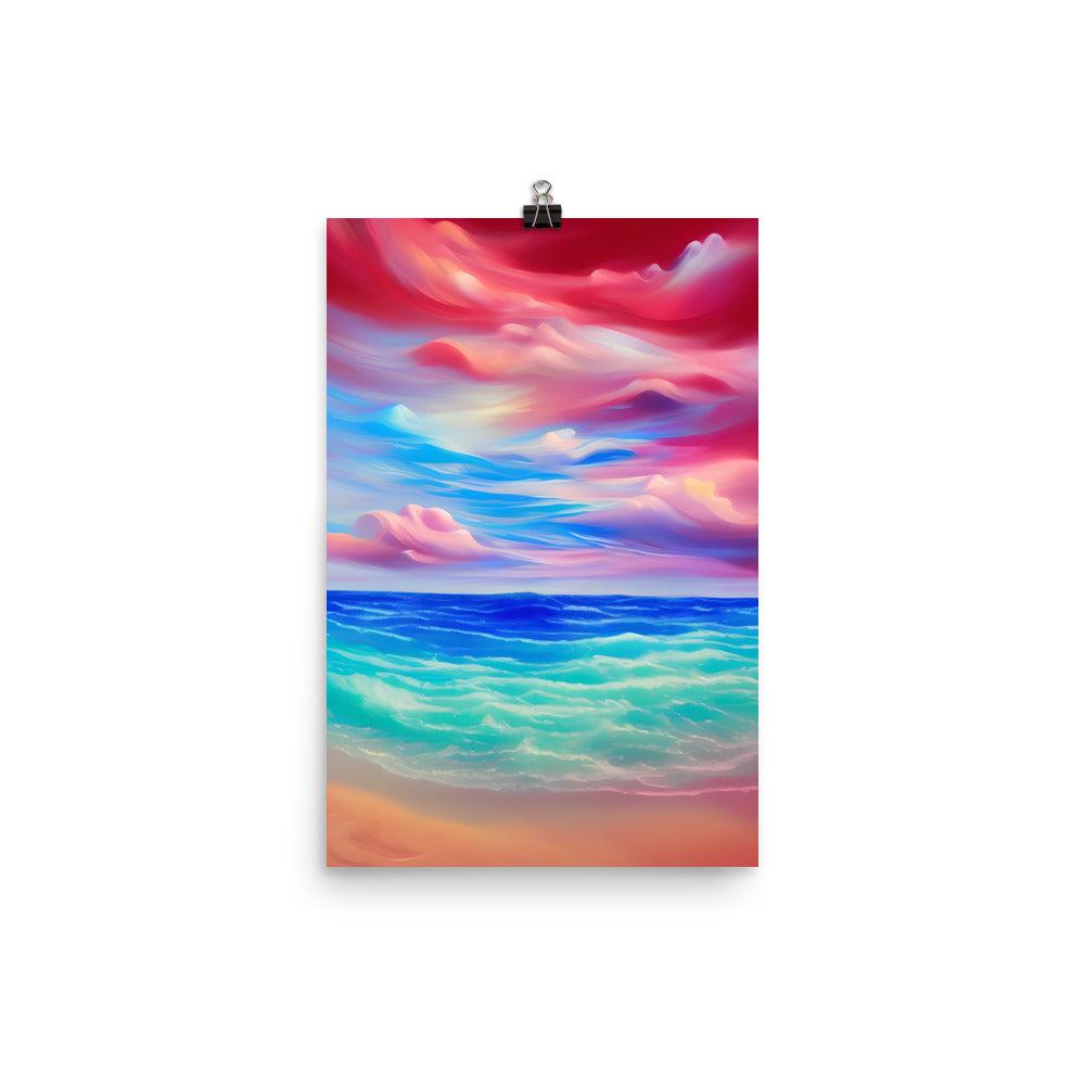 Surreal Seascape Unframed Matte Print