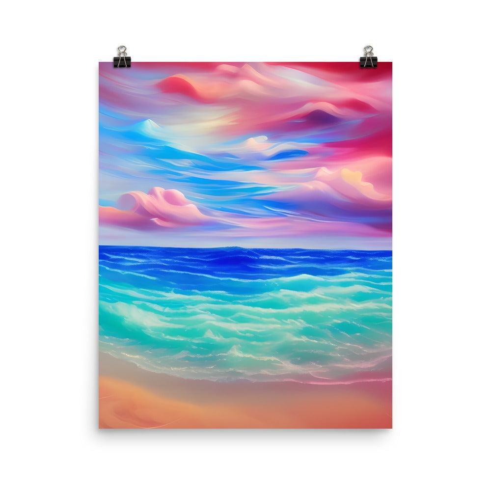 Surreal Seascape Unframed Matte Print