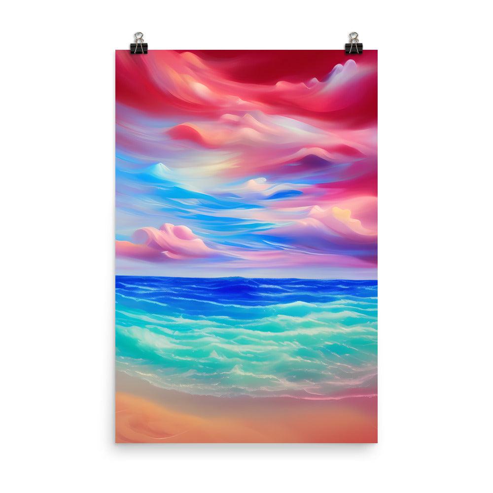 Surreal Seascape Unframed Matte Print