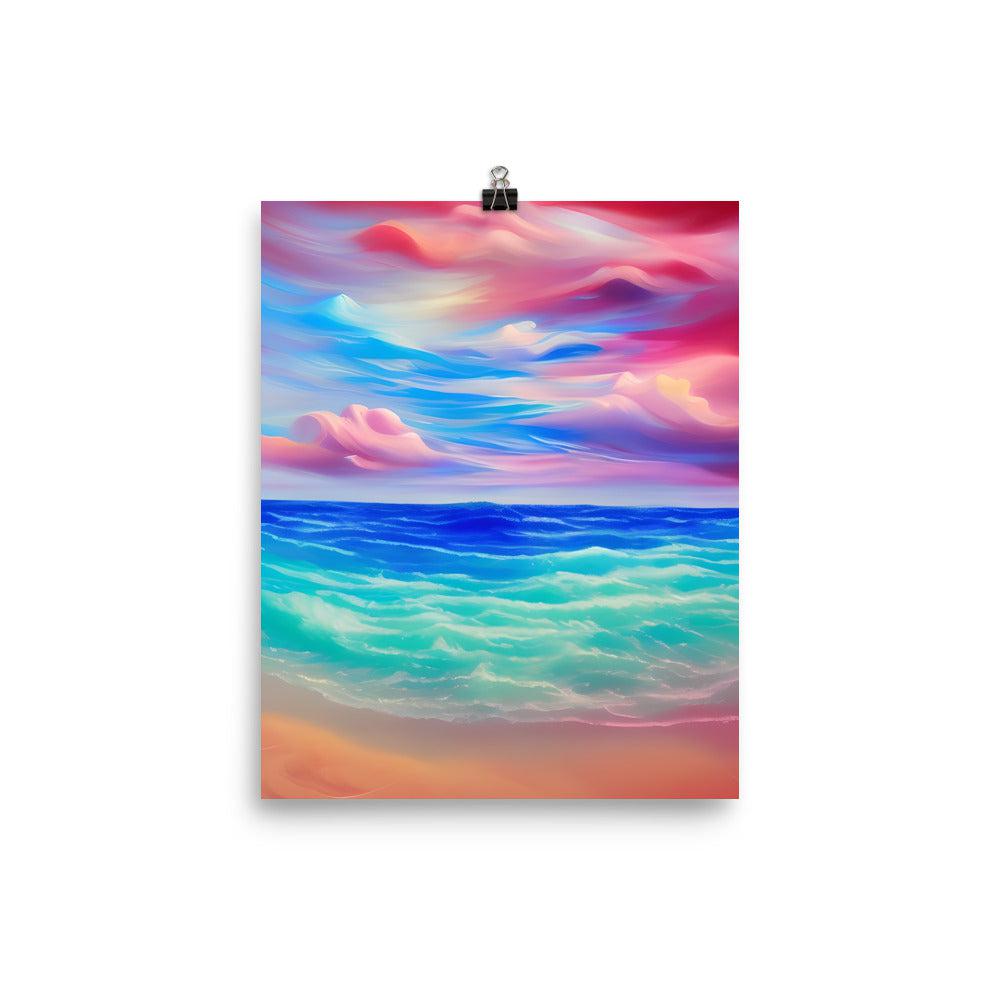 Surreal Seascape Unframed Matte Print