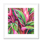 Tropical Leaves Framed & Mounted Print