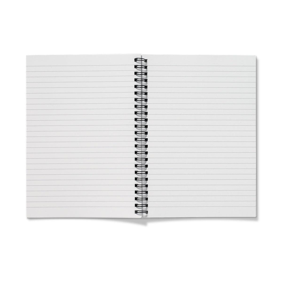 Tropical Leaves Spiral Notebook