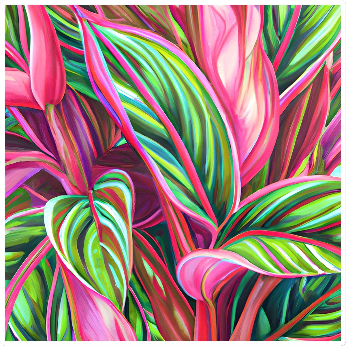 Tropical Leaves Sticker
