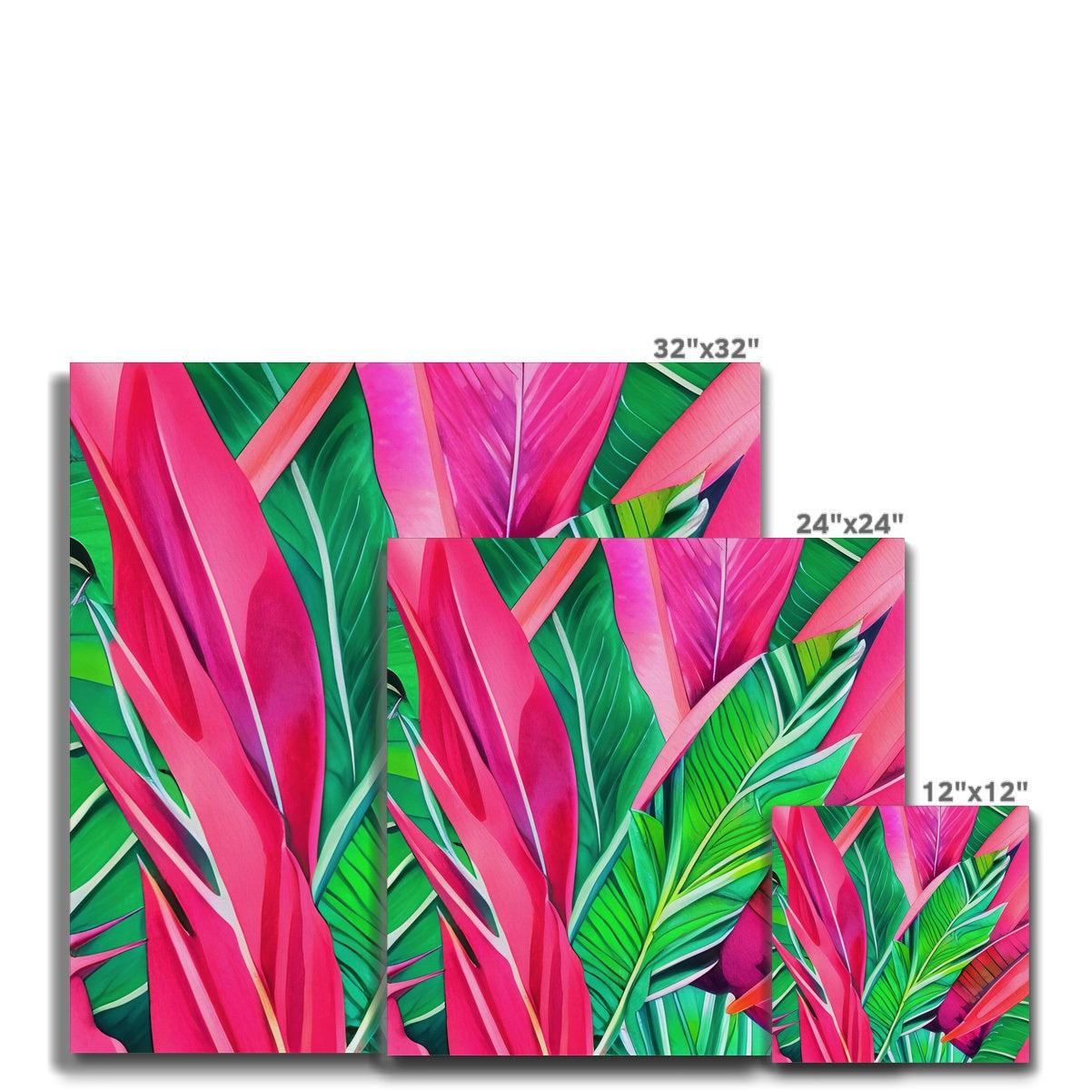 Tropical Pink Canvas