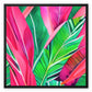 Tropical Pink Framed Canvas