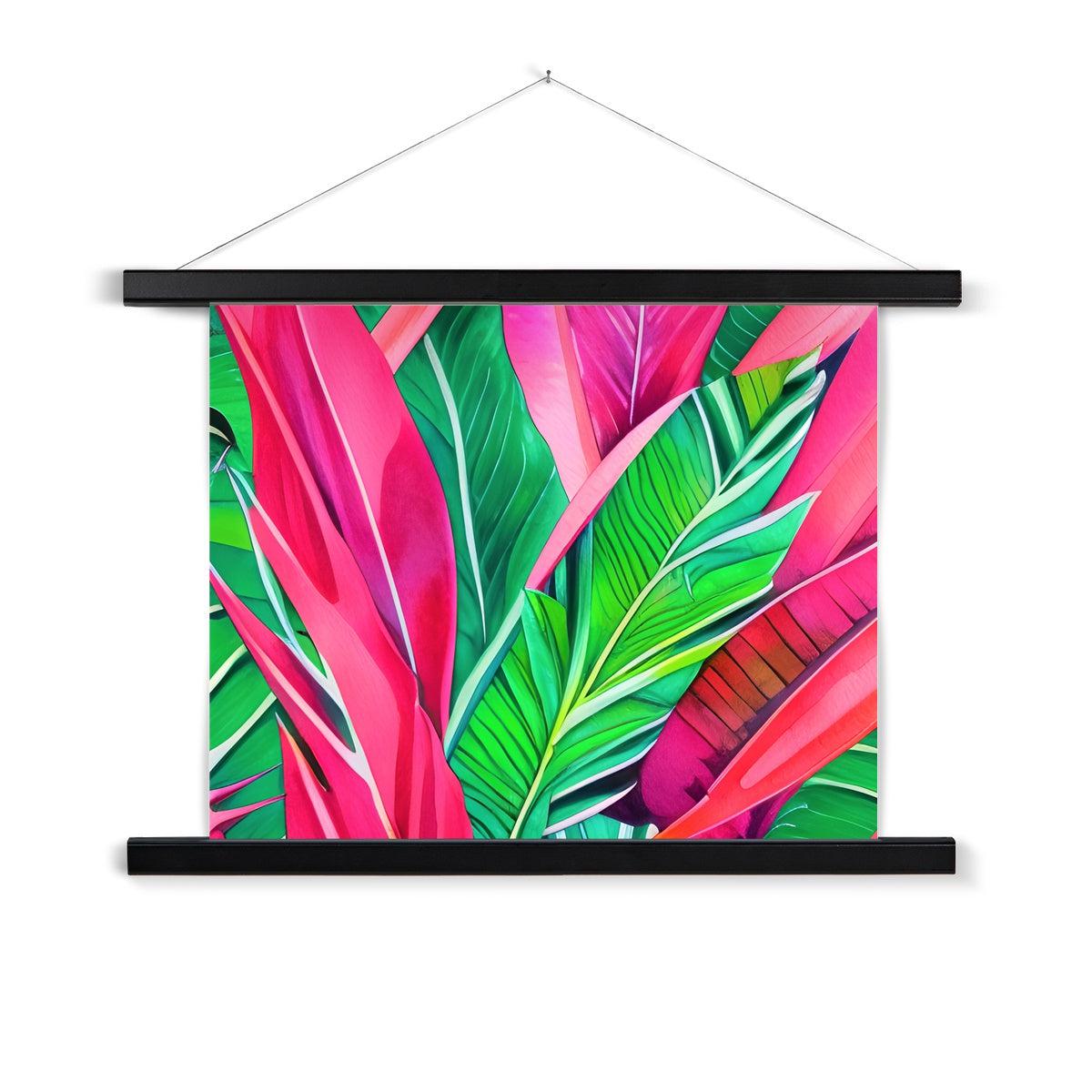 Tropical Pink Fine Art Print with Hanger