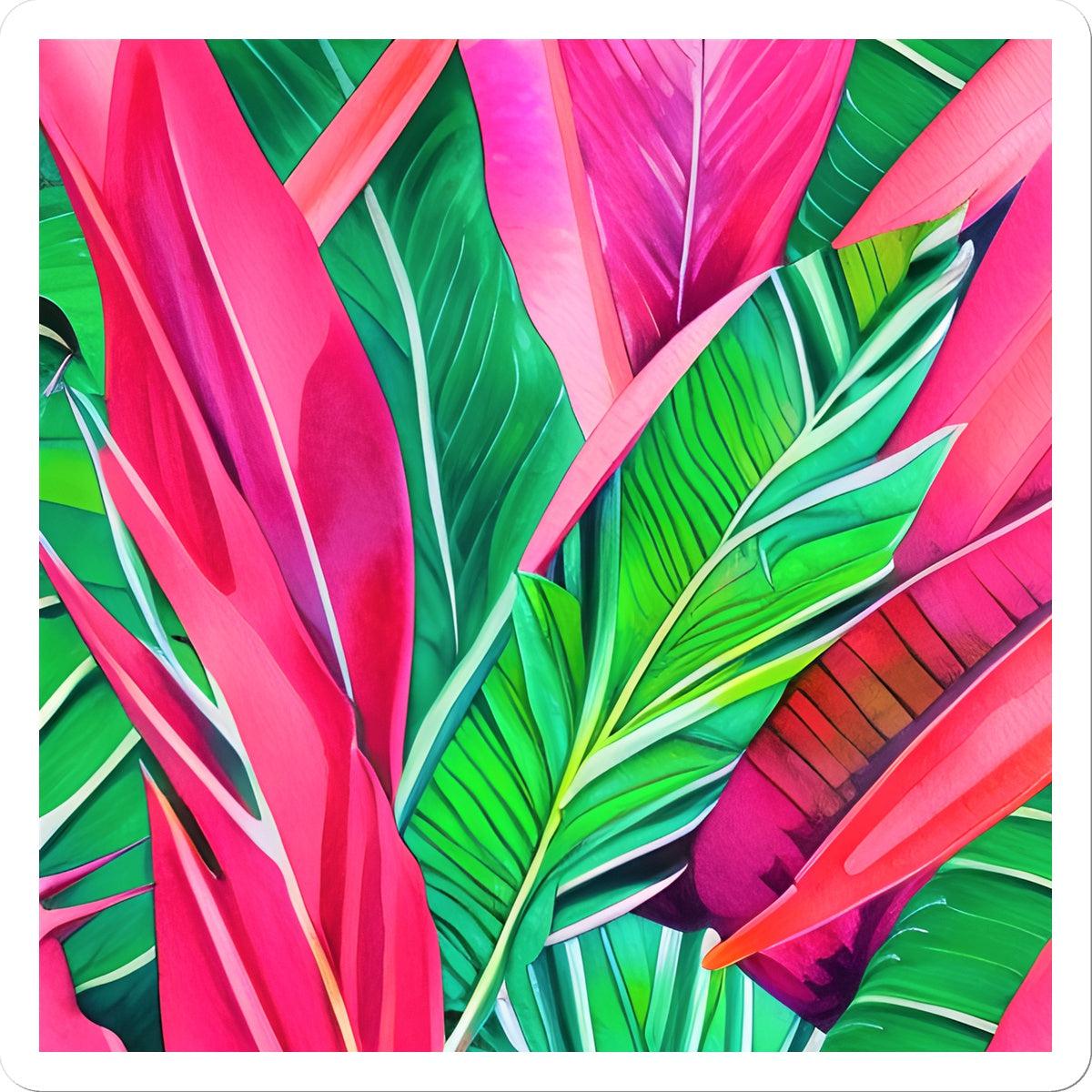 Tropical Pink Sticker