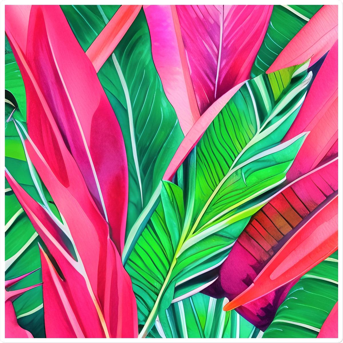 Tropical Pink Sticker