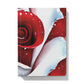 White Red Rose Hardback Journal