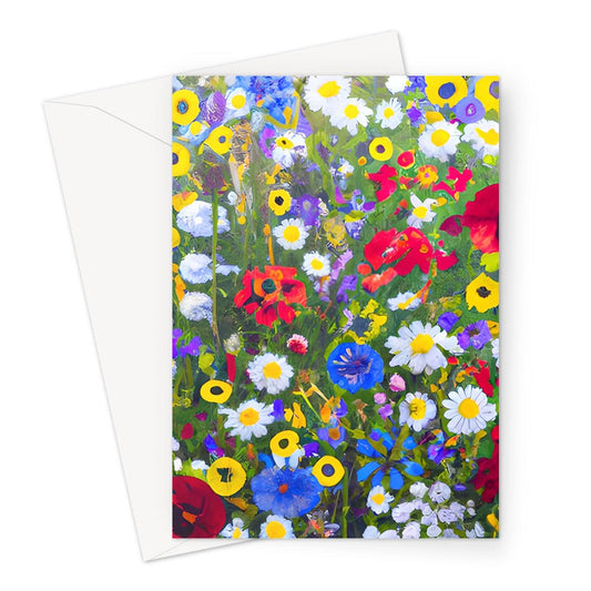 Wildflowers Greeting Card