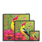 Yellow Bird Framed Canvas