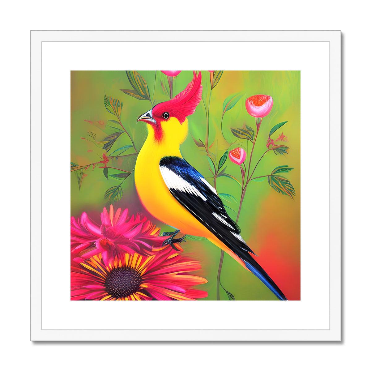 Yellow Bird Framed & Mounted Print