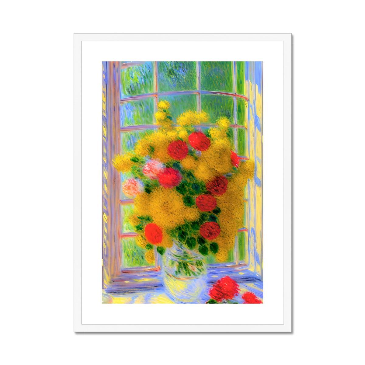 Yellow Bouquet Framed & Mounted Print