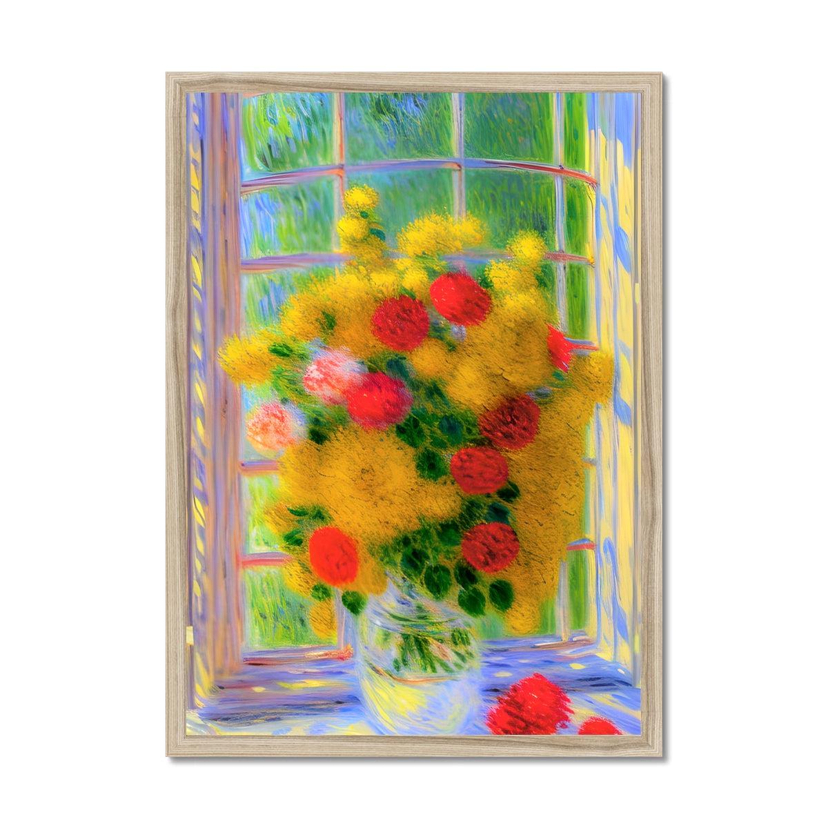 Yellow Bouquet Framed Print