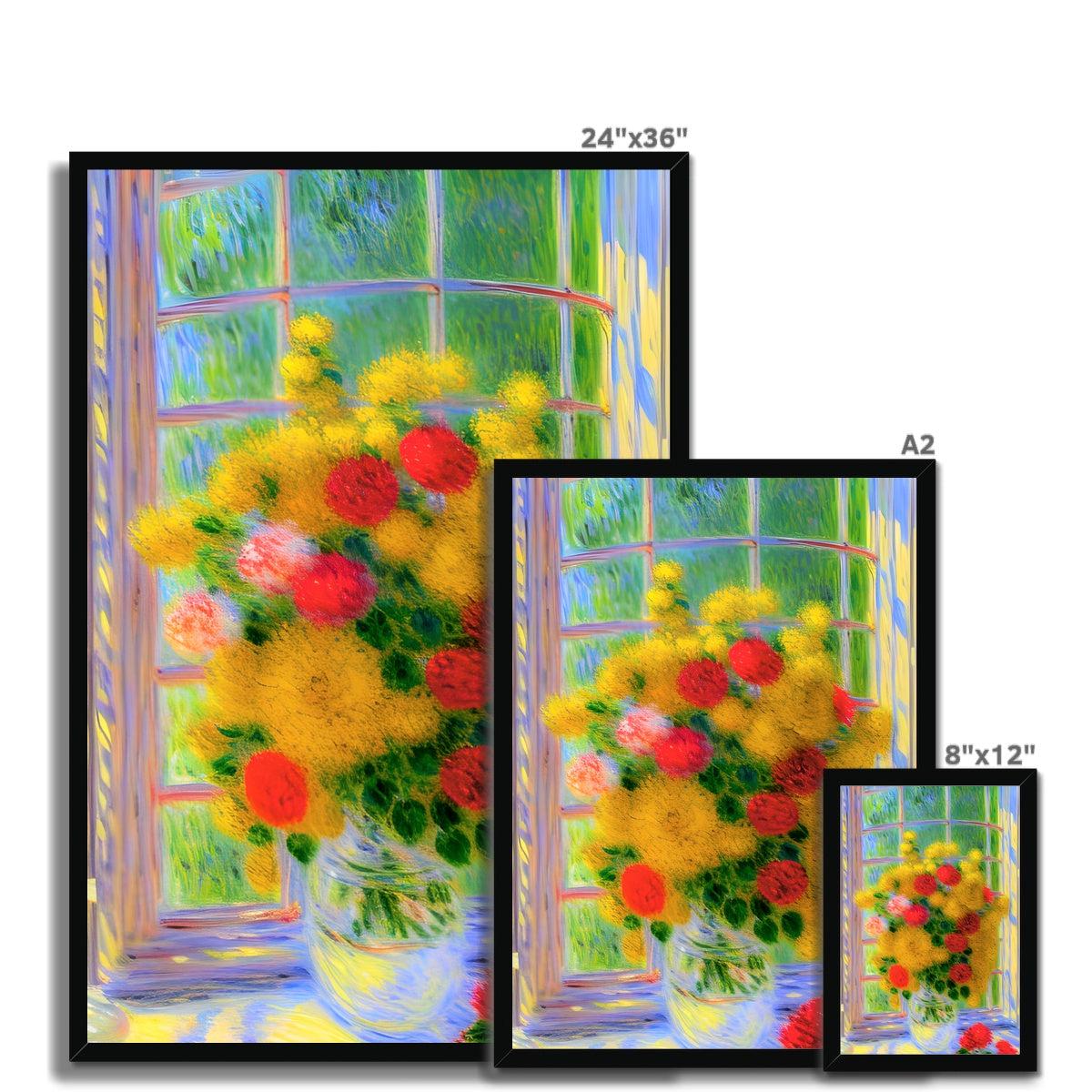 Yellow Bouquet Framed Print