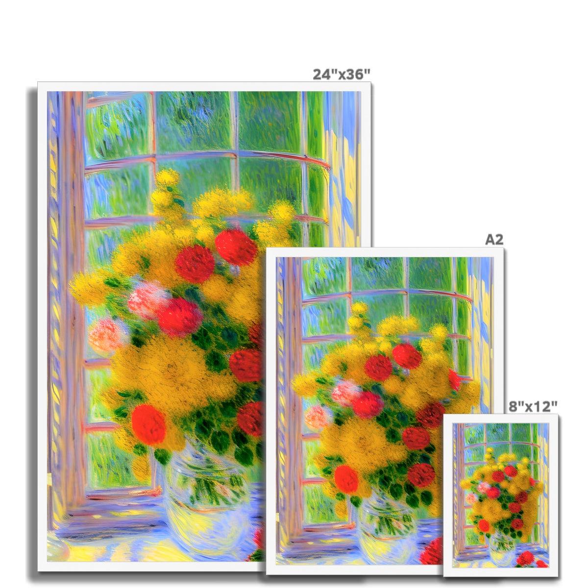 Yellow Bouquet Framed Print