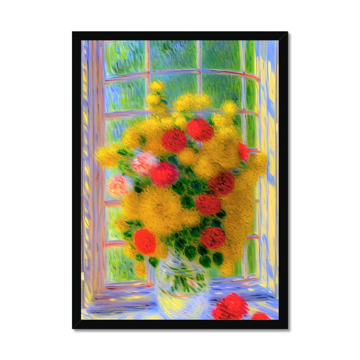 Yellow Bouquet Framed Print