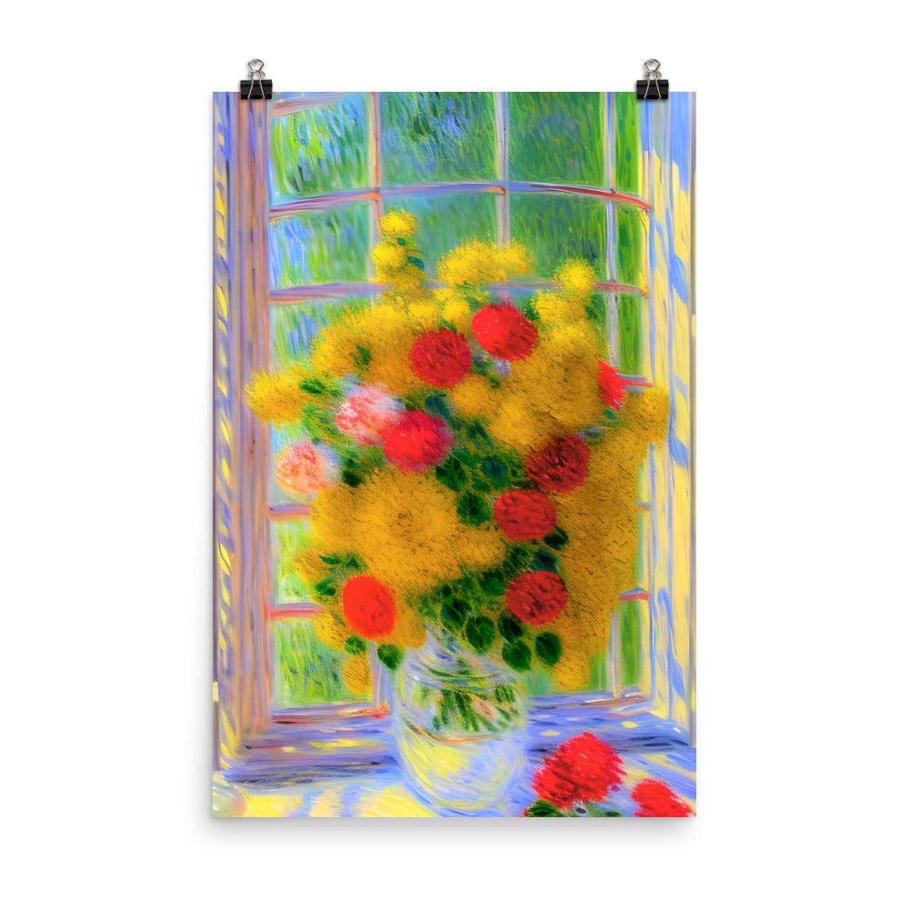 Yellow Bouquet Unframed Matte Print