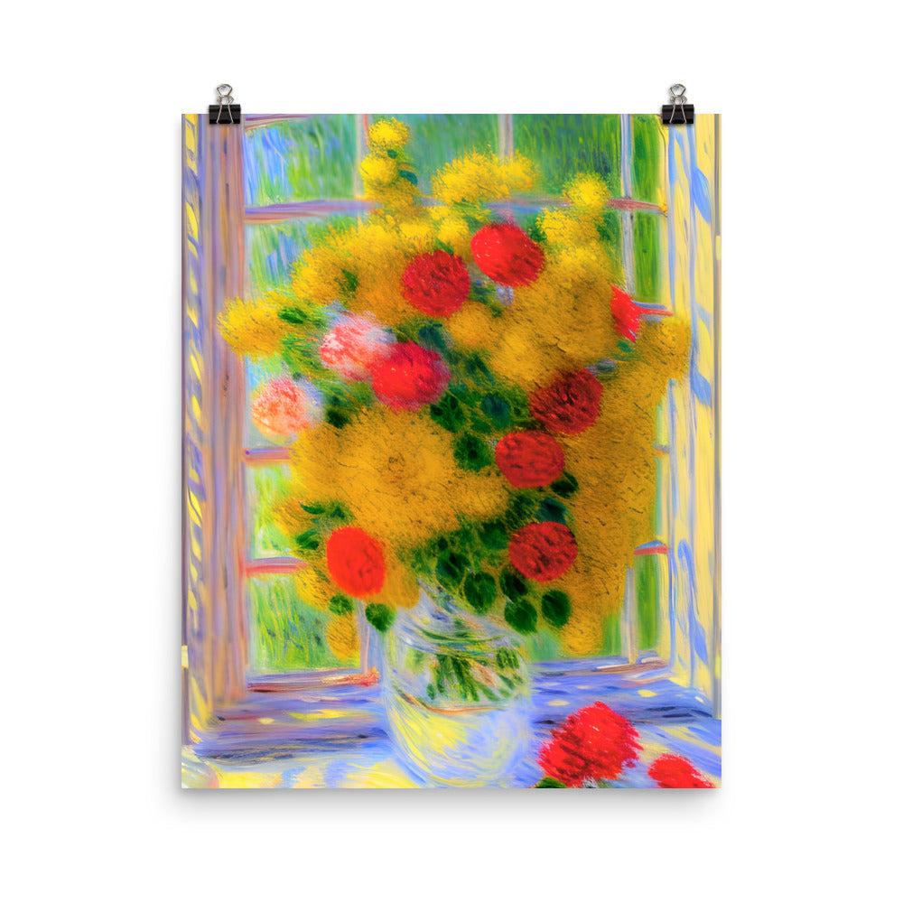 Yellow Bouquet Unframed Photo Print